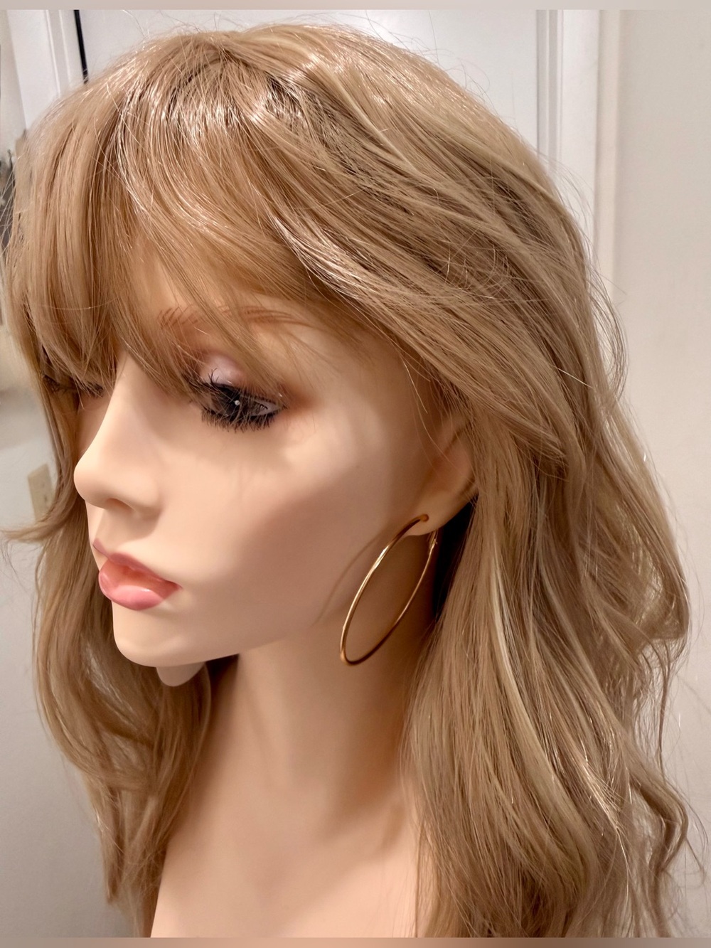 HAIR, 20” Straight Center Part with Bangs, Blondes